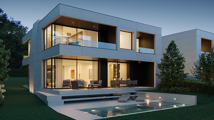 DES VILLAS AUTONOMES PRESTIGIEUSES EN PLEINE NATURE